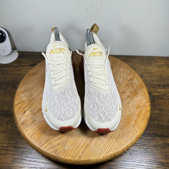 Nike Air Max 270 Light Cream Terra Blush Gold Shoes Women's Size 7.5 AH6789-203 - Picture 2 of 8
